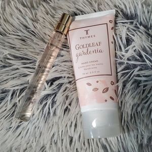 THYMES goldleaf gardenia hand cream and fragrance